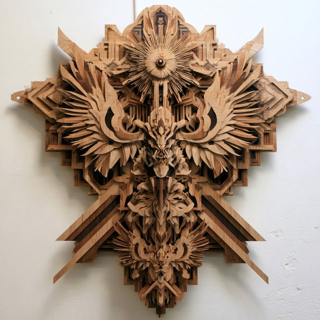 Lath art style, Midjourney V8.2, render 3 of 4