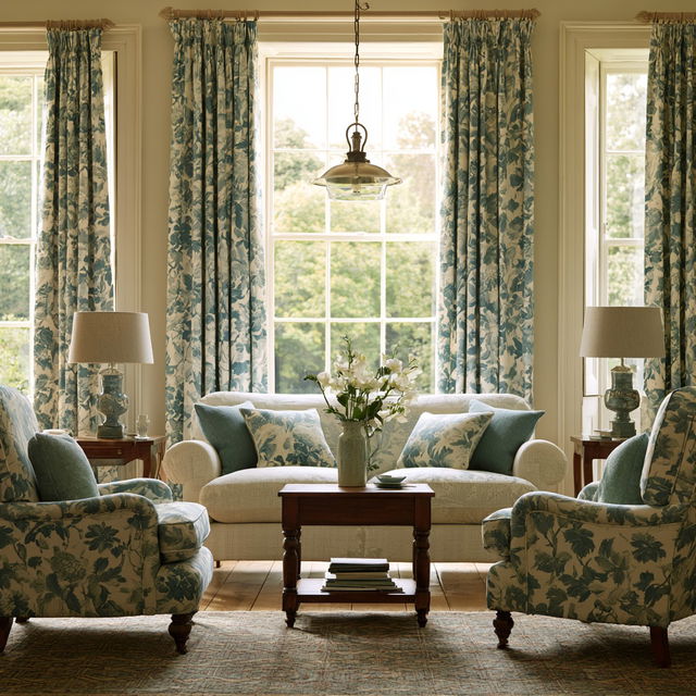 Laura Ashley style, Midjourney V8.2, render 1 of 4