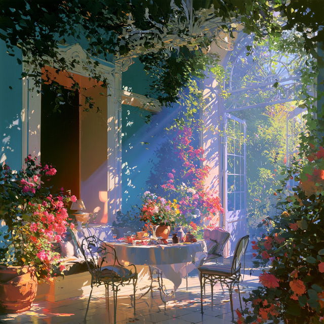 Laurent Parcelier style, Midjourney V8.2, render 4 of 4