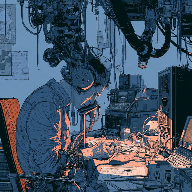 Laurie Greasley style, Midjourney V8.2, render 3 of 4