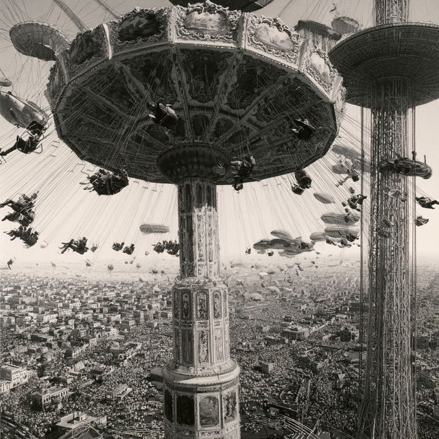 Laurie Lipton style, Midjourney V8.2, render 1 of 4