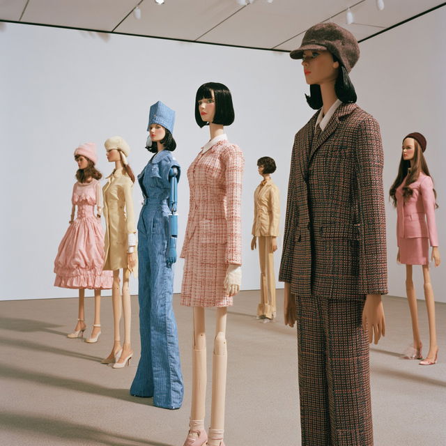 Laurie Simmons style, Midjourney V8.2, render 4 of 4