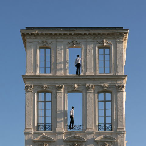 Leandro Erlich style (Various), Midjourney V8.2