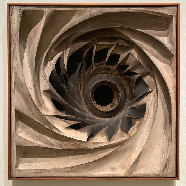Lee Bontecou style, Midjourney V8.2, render 3 of 4