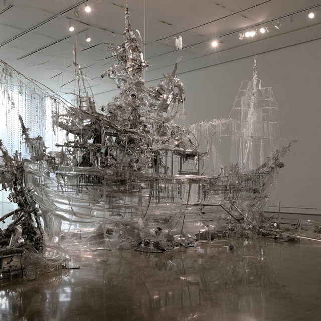 Lee Bul style, Midjourney V8.2, render 2 of 4