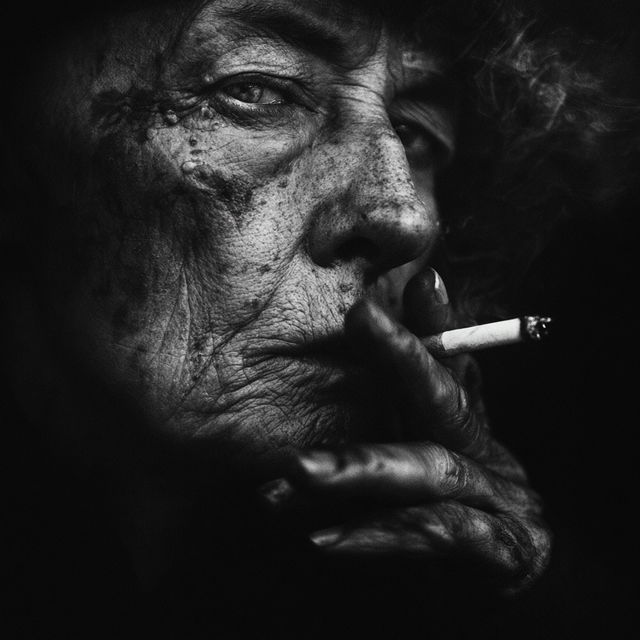 Lee Jeffries style, Midjourney V8.2, render 4 of 4