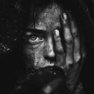 Lee Jeffries style, Midjourney V8.2, render 1 of 4