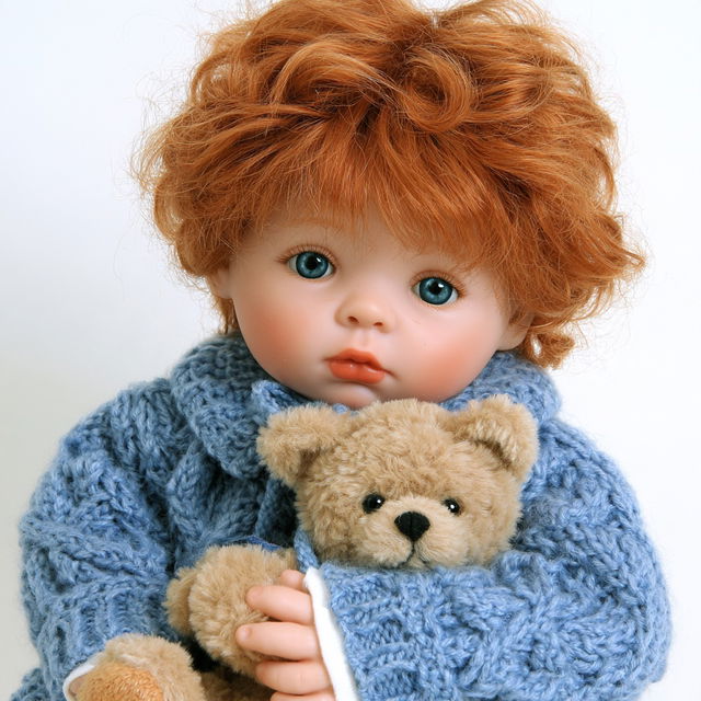 Lee Middleton doll style, Midjourney V8.2, render 2 of 4
