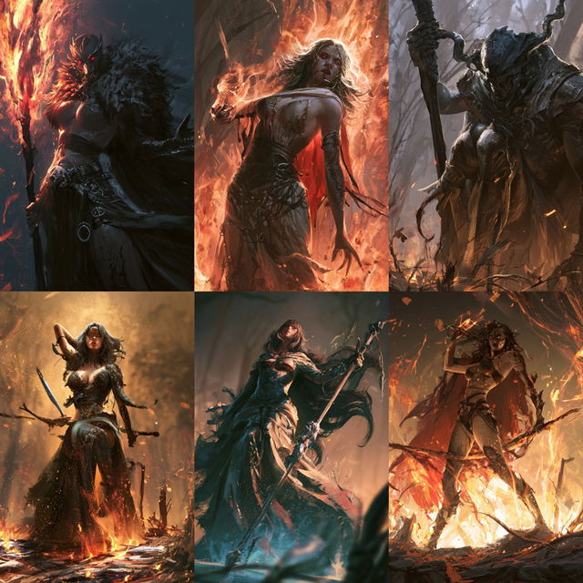 Legend of the Cryptids style, Midjourney V8.2, render 3 of 4