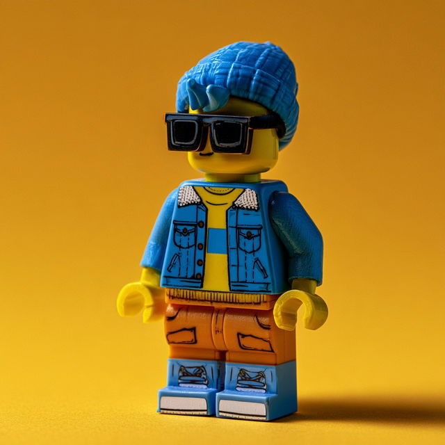 LEGO style style, Midjourney V8.2, render 2 of 4