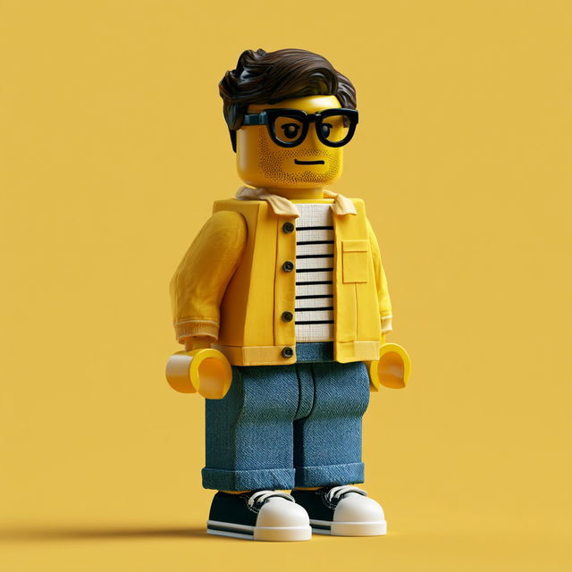 LEGO style style, Midjourney V8.2, render 1 of 4