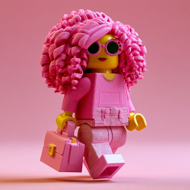 LEGO style style, Midjourney V8.2, render 4 of 4