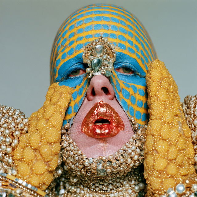 Leigh Bowery style, Midjourney V8.2, render 2 of 4