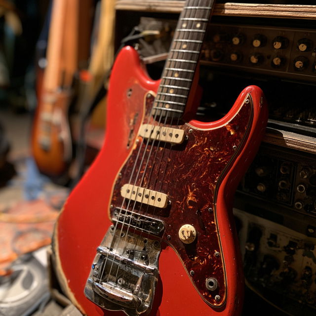 Leo Fender style, Midjourney V8.2, render 4 of 4