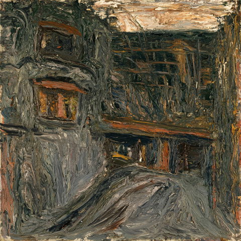 Leon Kossoff style (Painters), Midjourney V8.2