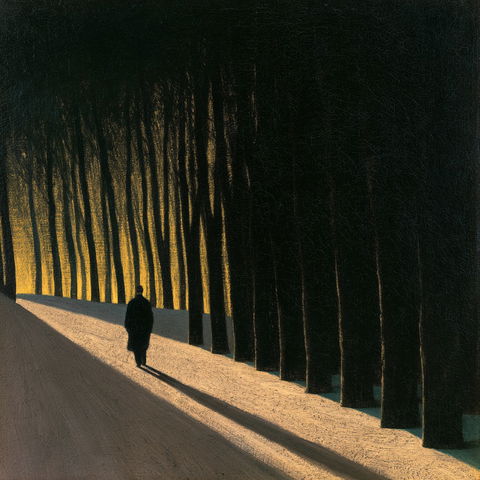 Leon Spilliaert style (Painters), Midjourney V8.2