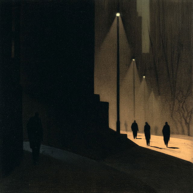 Leon Spilliaert style, Midjourney V8.2, render 4 of 4