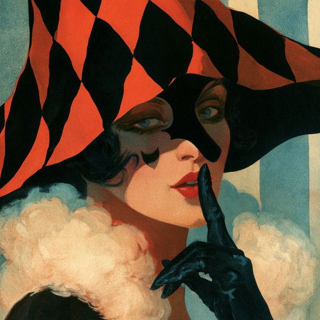 Leonetto Cappiello style, Midjourney V8.2, render 2 of 4