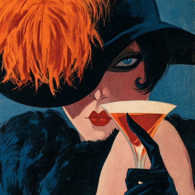 Leonetto Cappiello style, Midjourney V8.2, render 4 of 4