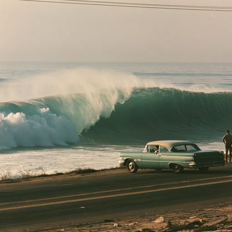 LeRoy Grannis style (Photographers), Midjourney V8.2