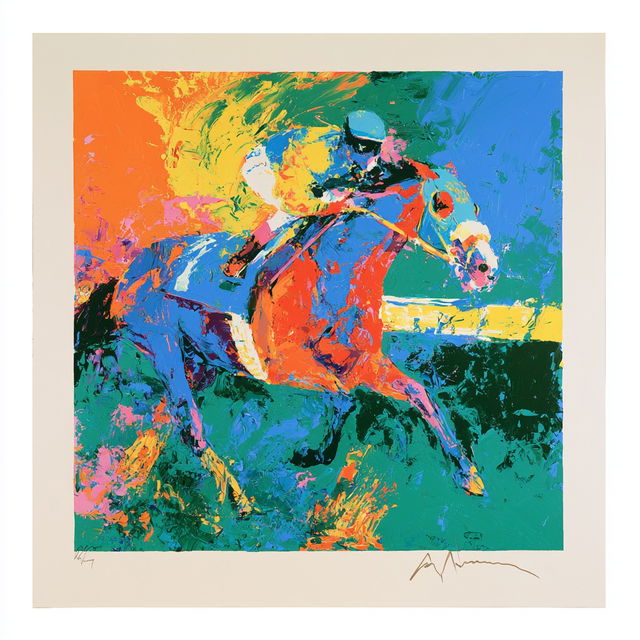 LeRoy Neiman style, Midjourney V8.2, render 3 of 4