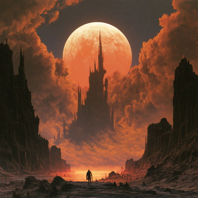 Les Edwards style, Midjourney V8.2, render 4 of 4