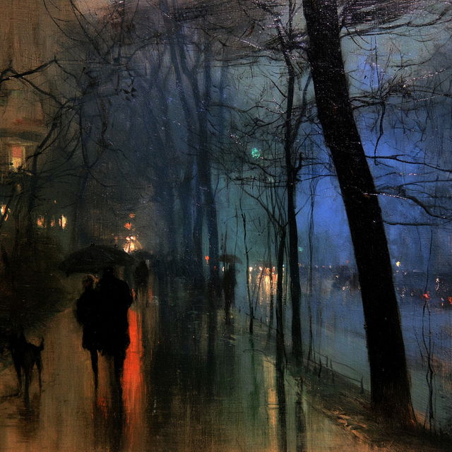 Lesser Ury style, Midjourney V8.2, render 3 of 4