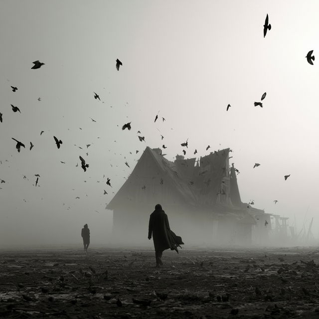Leszek Bujnowski style, Midjourney V8.2, render 1 of 4
