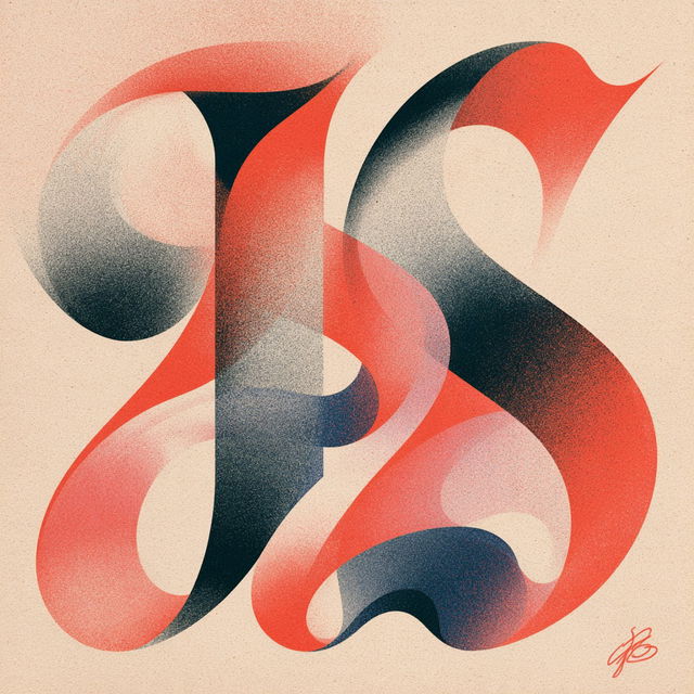Letterism style, Midjourney V8.2, render 4 of 4