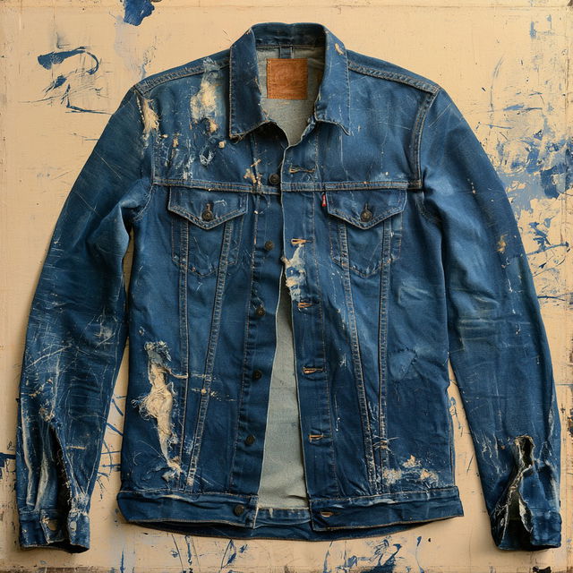 Levi Strauss style, Midjourney V8.2, render 4 of 4