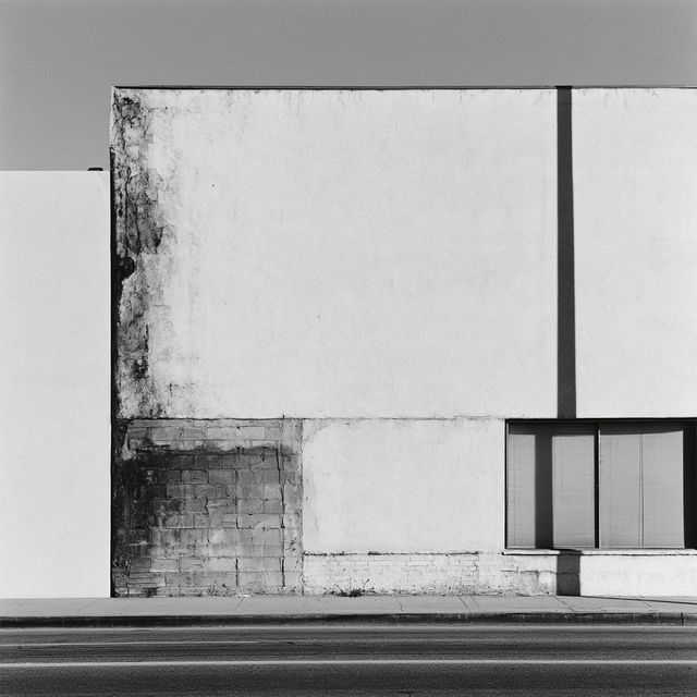 Lewis Baltz style, Midjourney V8.2, render 3 of 4