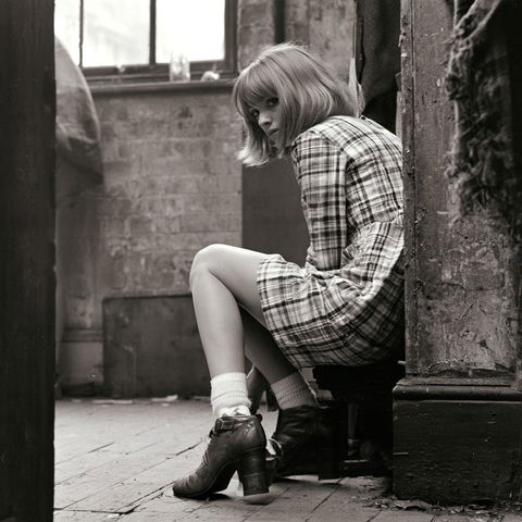 Lewis Morley style (Photographers), Midjourney V8.2