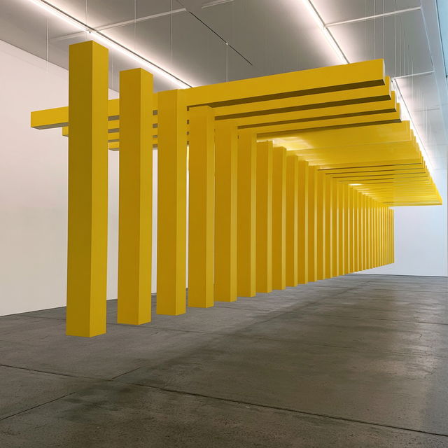 Liam Gillick style, Midjourney V8.2, render 2 of 4
