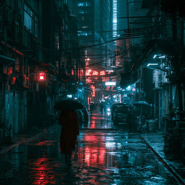 Liam Wong style, Midjourney V8.2, render 2 of 4