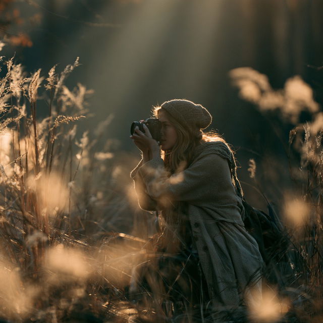 Light field photography style, Midjourney V8.2, render 2 of 4