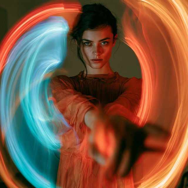 Light painting style, Midjourney V8.2, render 4 of 4