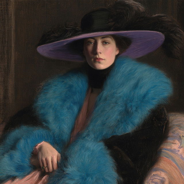 Lilla Cabot Perry style, Midjourney V8.2, render 2 of 4
