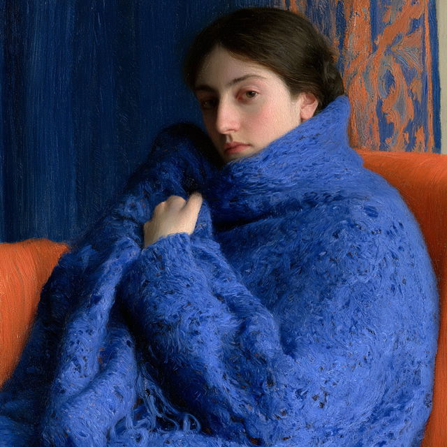 Lilla Cabot Perry style, Midjourney V8.2, render 3 of 4