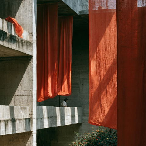 Lina Bo Bardi style (Architects), Midjourney V8.2