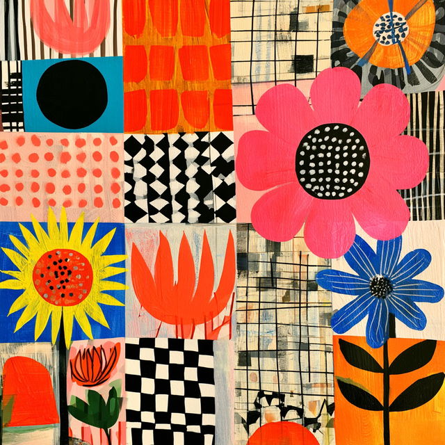 Lisa Congdon style, Midjourney V8.2, render 2 of 4