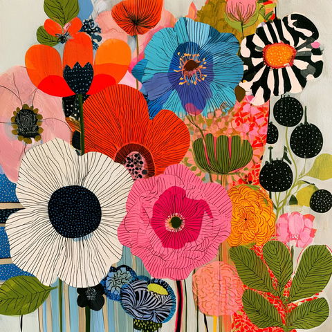 Lisa Congdon style (Illustrators), Midjourney V8.2