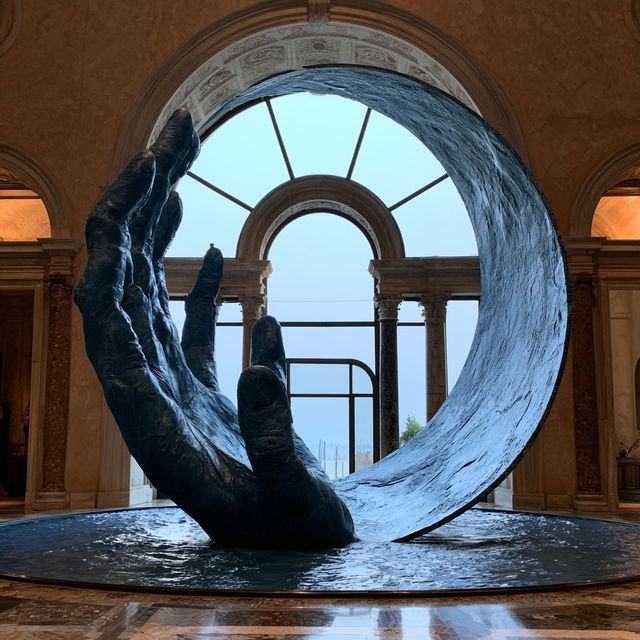 Lorenzo Quinn style, Midjourney V8.2, render 2 of 4