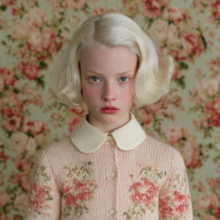 Loretta Lux style, Midjourney V8.2, render 4 of 4