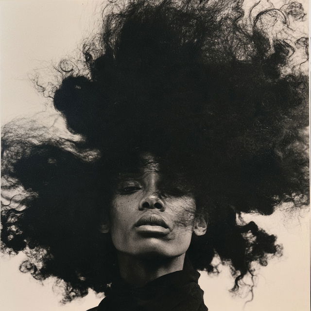 Lorna Simpson style, Midjourney V8.2, render 4 of 4