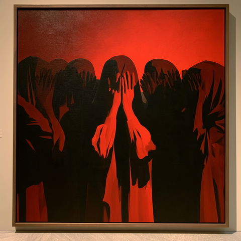 Lorser Feitelson style (Painters), Midjourney V8.2