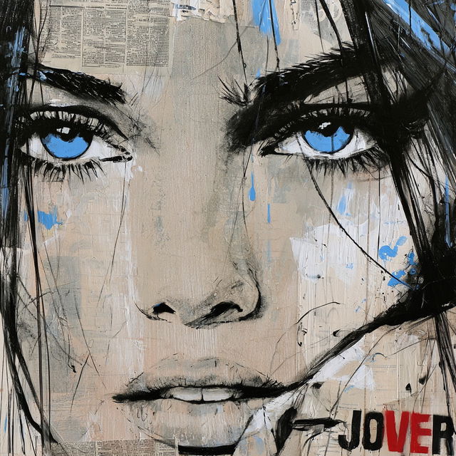 Loui Jover style, Midjourney V8.2, render 2 of 4
