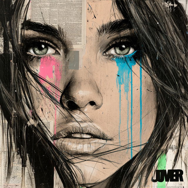 Loui Jover style, Midjourney V8.2, render 1 of 4