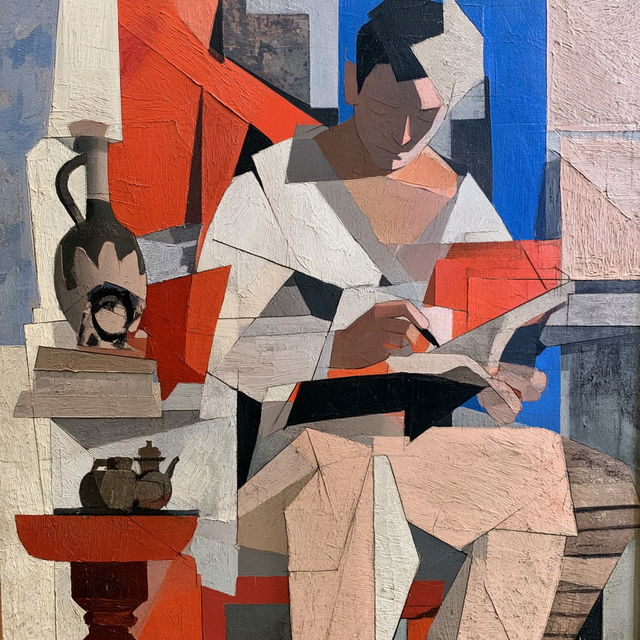 Louis Marcoussis style, Midjourney V8.2, render 1 of 4