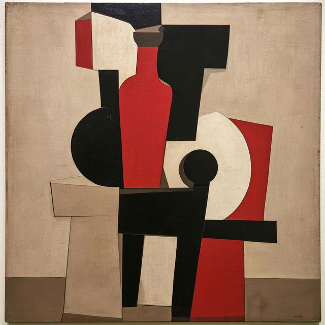 Louis Marcoussis style, Midjourney V8.2, render 4 of 4