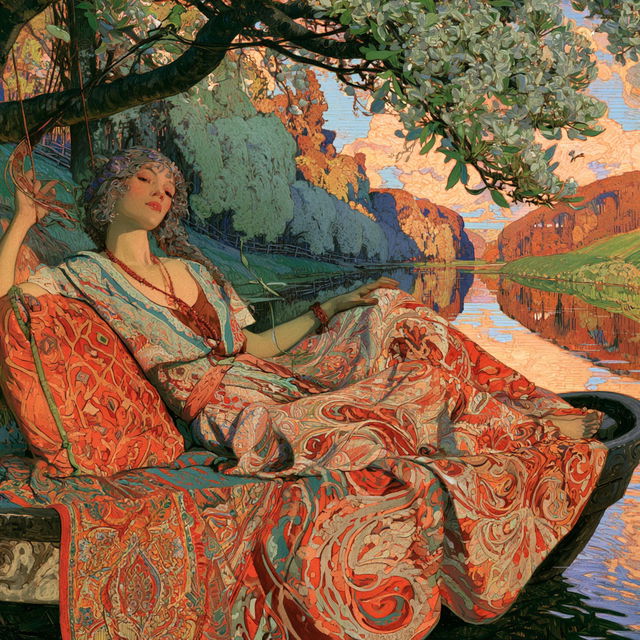 Louis Rhead style, Midjourney V8.2, render 3 of 4